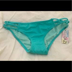 NWT small sun dazed bikini bottoms.